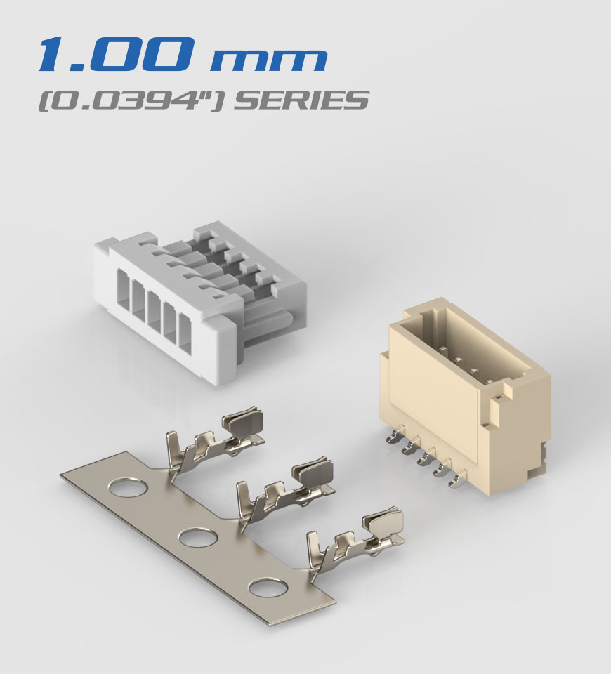 1.00mm(0.0394")Series