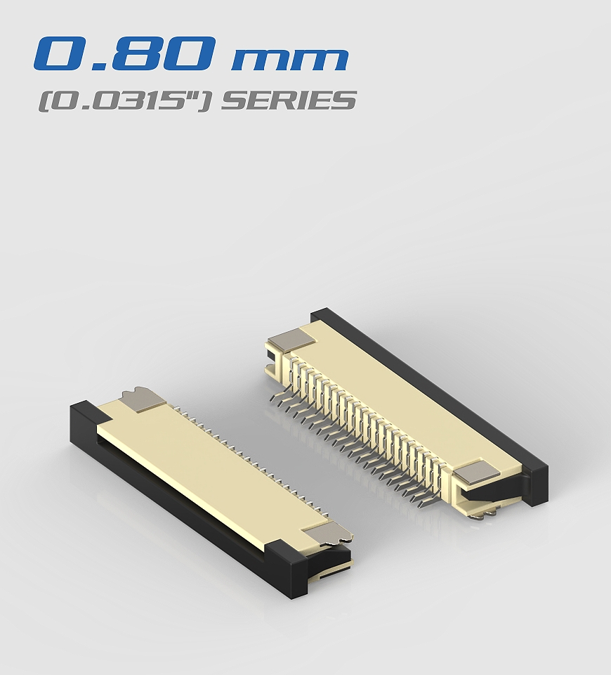 0.80mm(0.0315")Series